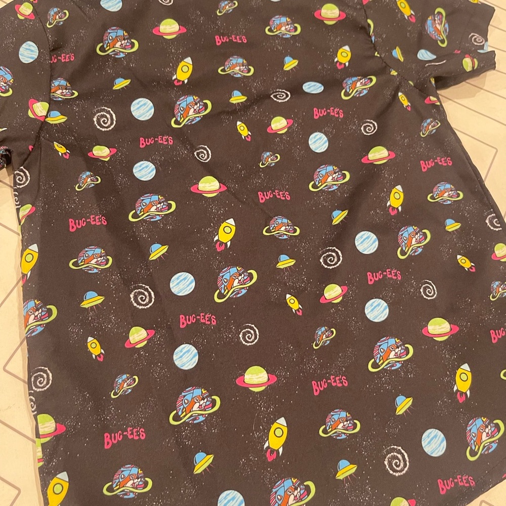 Bucee's Space Pattern Button Down - Picture 8 of 8